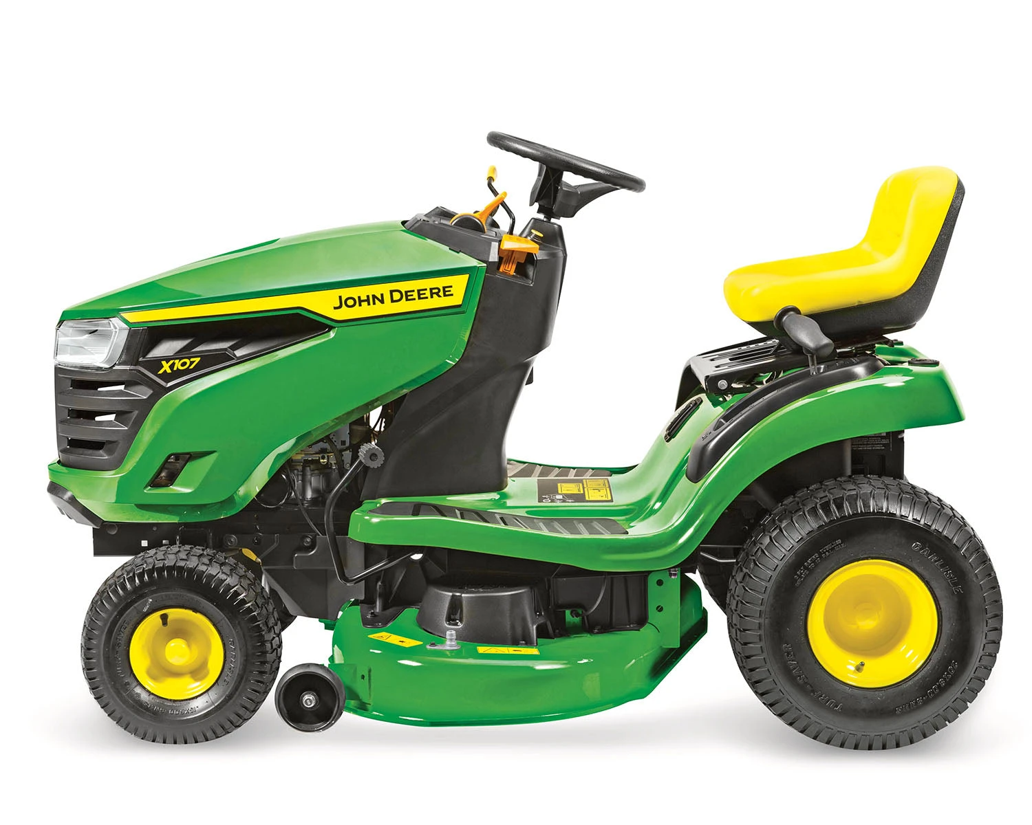 John Deere X107 Lawn Tractor 4 John Deere X107 Lawn Tractor - Image 2