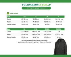 John Deere Light Winter Jacket - MCS2147320 -Xtract Power JDLightWinterJacket MCS2147320