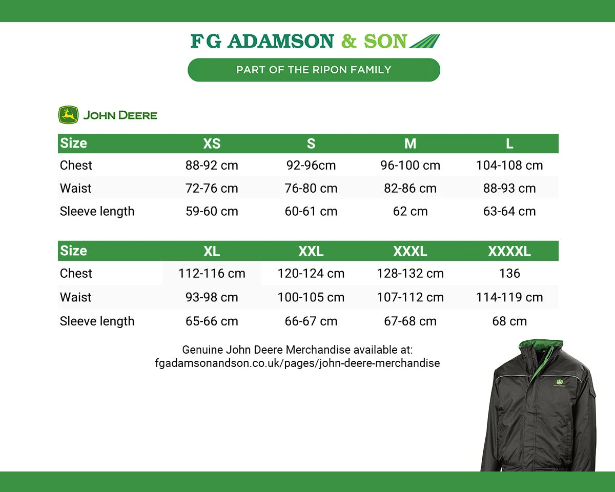 John Deere Winter Work Jacket - MCS2750001 5 John Deere Winter Work Jacket - MCS2750001 - Image 3