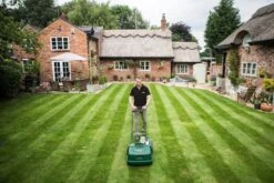 Allett Liberty 43 Cordless Lawnmower -Xtract Power Liberty 43 striped lawn 1024x1024 2x 926d6a85 66f4 4a1e a08f bf10ed991924