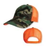 John Deere Trademark Mesh Back Cap Orange - MC13080880CA 2 John Deere Trademark Mesh Back Cap Orange - MC13080880CA -Xtract Power MC13080880CA1