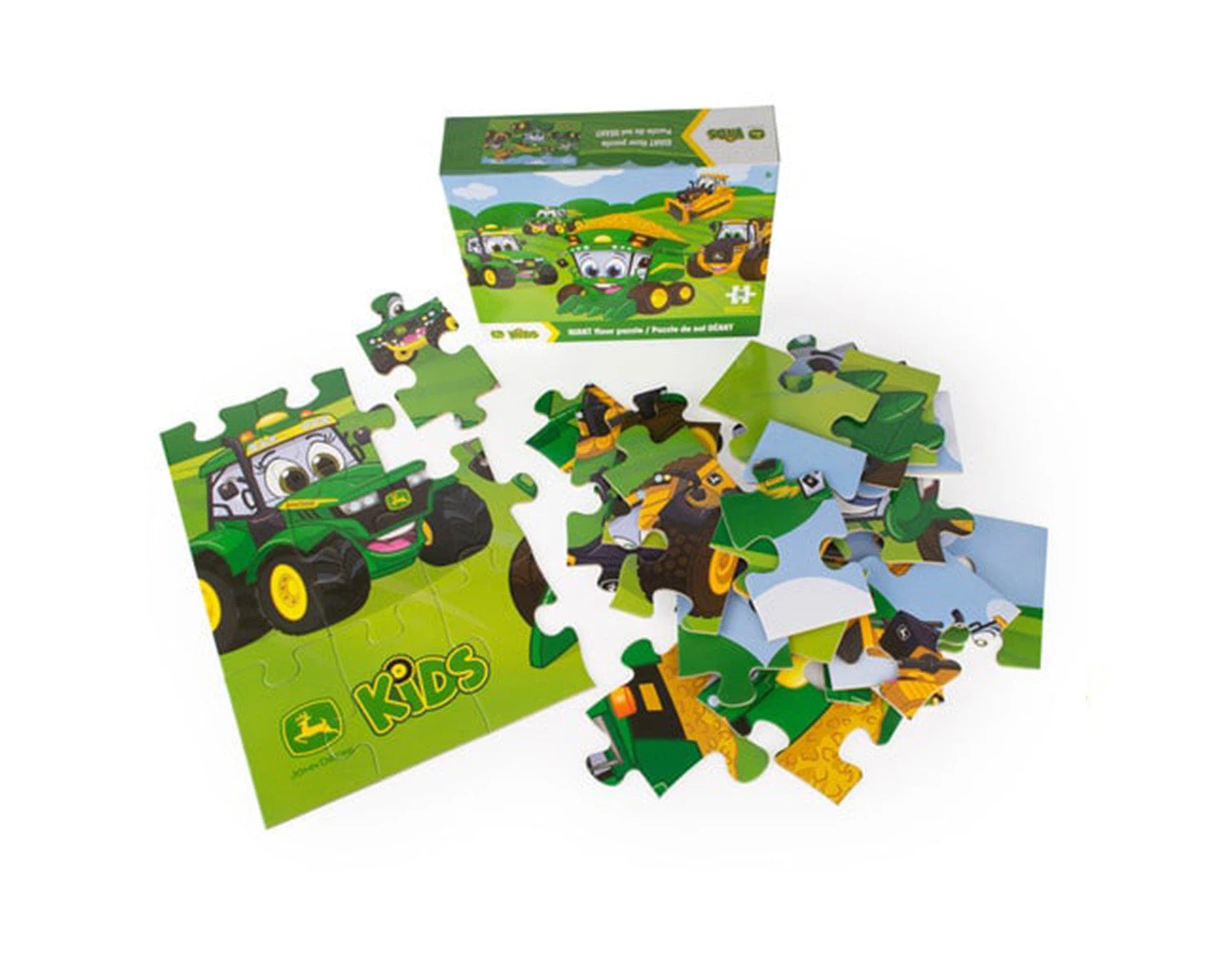 John Deere Johnny Tractor Giant Floor Puzzle - MCEL47281000 4 John Deere Johnny Tractor Giant Floor Puzzle - MCEL47281000 - Image 2