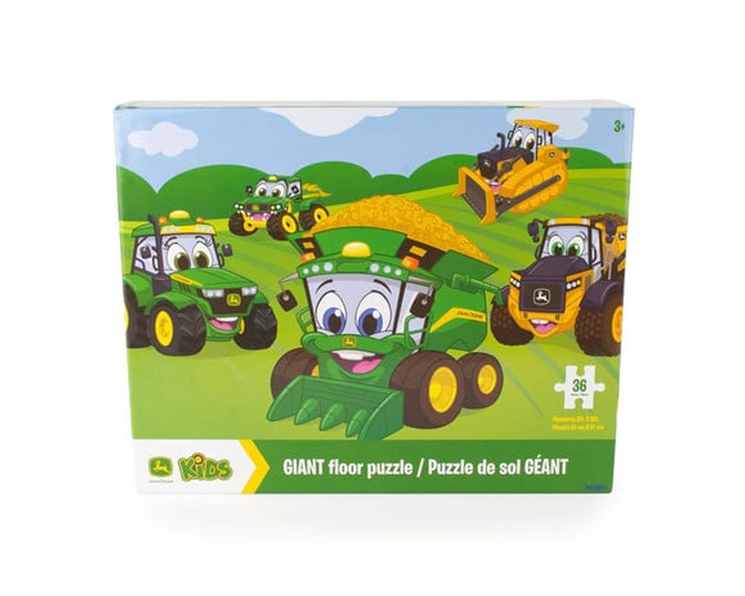 John Deere Johnny Tractor Giant Floor Puzzle - MCEL47281000 5 John Deere Johnny Tractor Giant Floor Puzzle - MCEL47281000 - Image 3