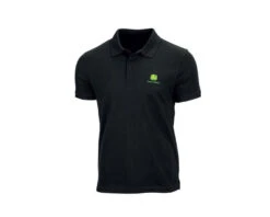 John Deere Black Polo Shirt - MCS3560000